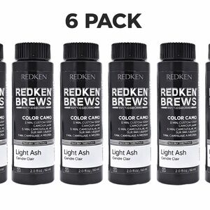 NWT Redken Brews Color Camo Light Ash x6